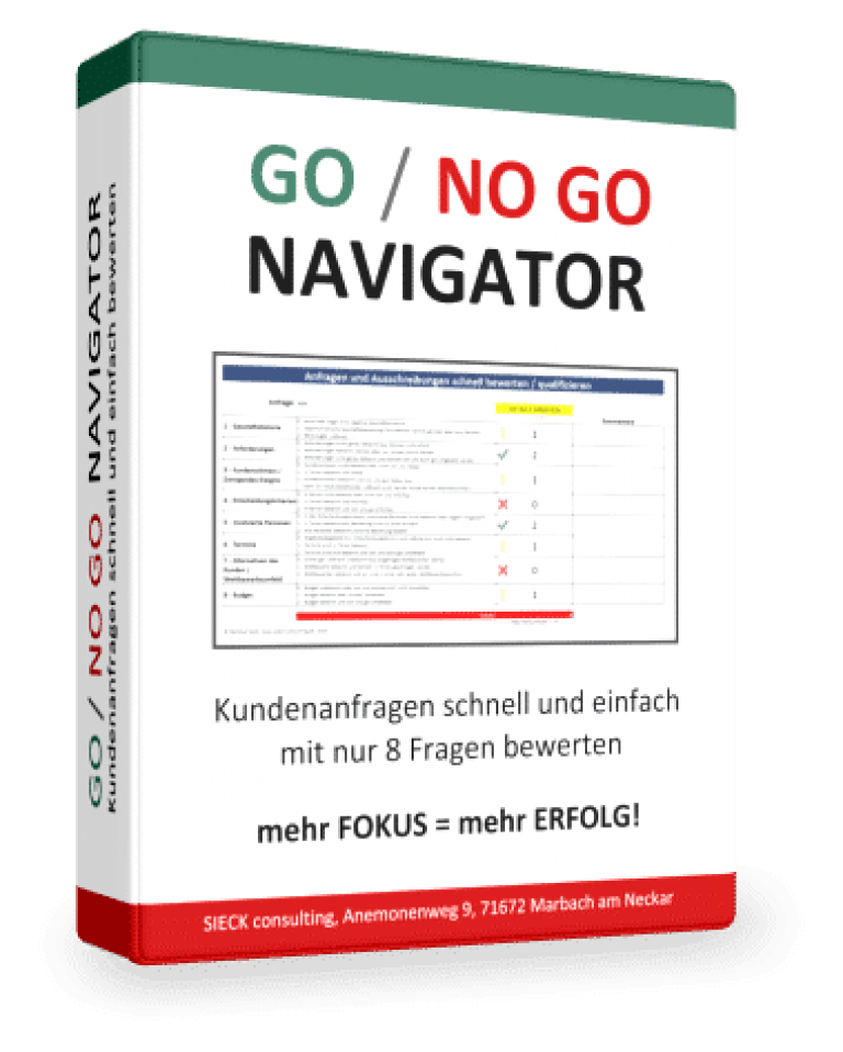 GO / NO GO Navigator - Hartmut Sieck