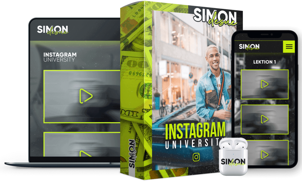 Instagram University Onlinekurs by Simon Desue 2 Abo-Lehrgang-Online-Schulung-Instagram University Onlinekurs by Simon Desue