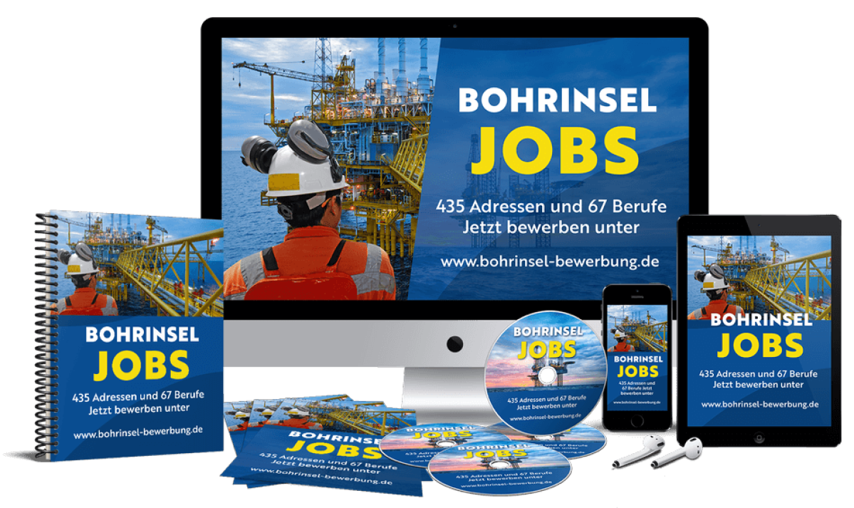 Datenbank "Jobs auf Bohrinseln" bis 7500€/Monat •