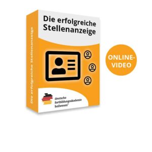 Die erfolgreiche Stellenanzeige - Onlinekurs Frederic Feldmann - becomePro