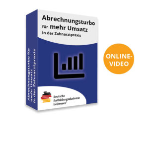 Abrechnungsturbo - Onlinekurs für mehr Umsatz in der Zahnarztpraxis - becomePro