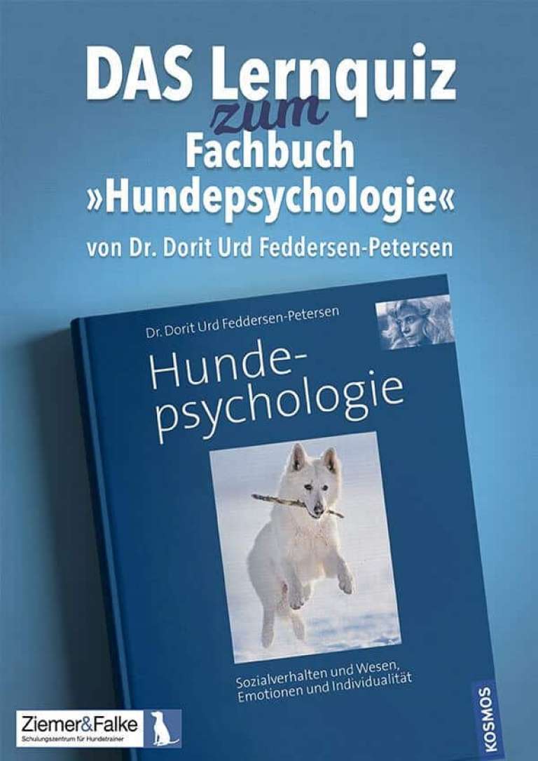 Lernquiz zum Buch Hundepsychologie - Ziemer & Falke
