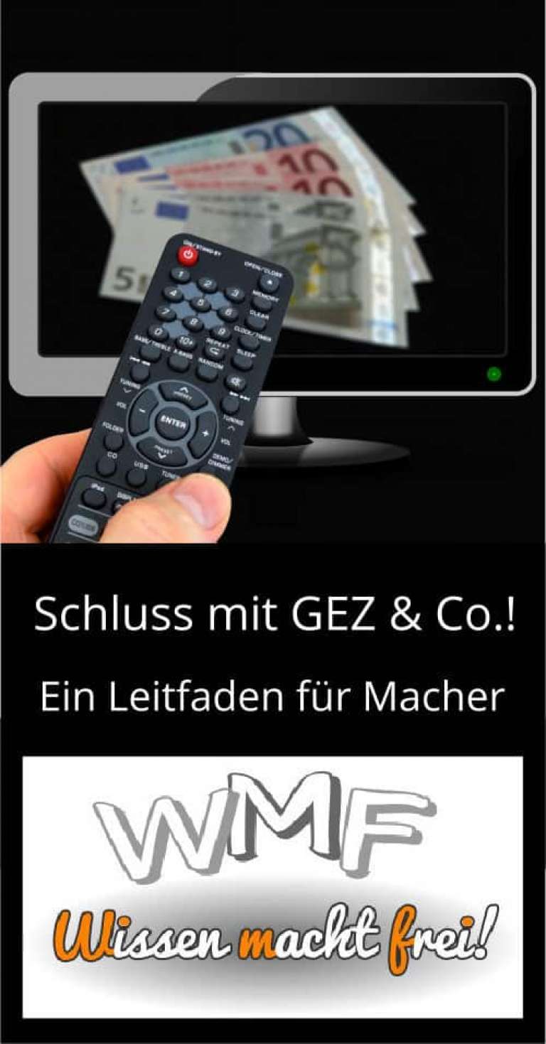 Leben ohne GEZ & Beitragsservice - Onlinekurs von Wissenmachtfrei