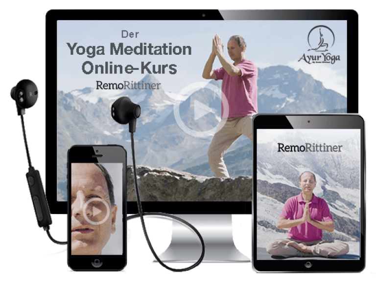 Der Meditation Online Kurs von Ayur Yoga by Remo Rittiner