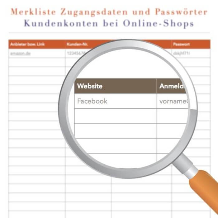 Checklisten Pkt. 3 "Organisation & Finanzen" Digitalversion - Haushaltsfee - becomePro