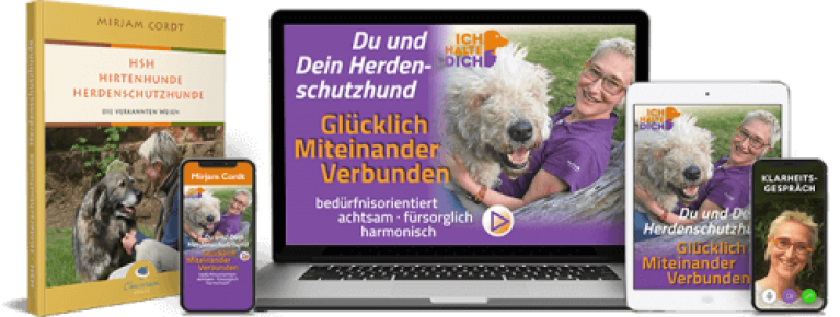 Herdenschutzhund richtig erziehen - Onlinekurs von Mirjam Cordt