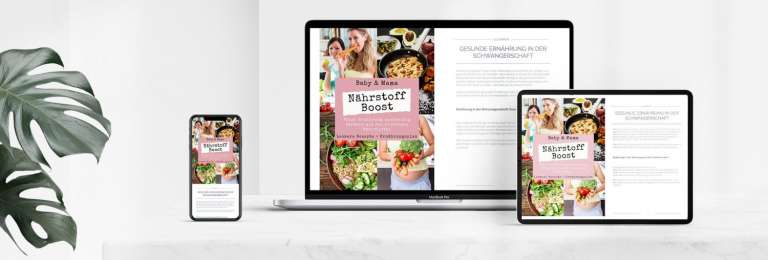 Schwangerschaft Nährstoffplan + Kochbuch von CleverMom