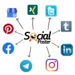Social Poster io - die Automations Software für Social Media Marketing - becomePro social-poster-io-netzwerke