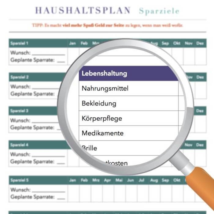 Checklisten Pkt. 3 "Organisation & Finanzen" Digitalversion - Haushaltsfee - becomePro
