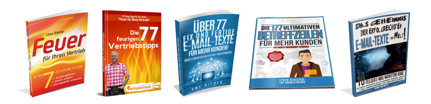 Die feurige Vertriebsfreaks Akademie - Uwe Rieder - becomePro Bucher-Uwe-Rieder
