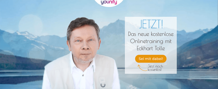 "Jetzt!" - das neue kostenlose Online-Training mit Eckhart Tolle