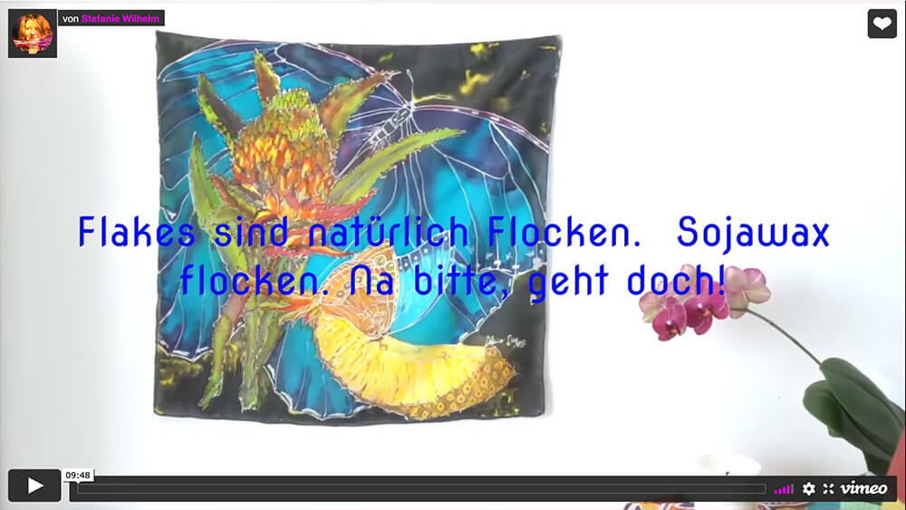 Seidenmalerei Onlinekurs mit Künstlerin Stefanie Wilhelm - becomePro Seidenmalerei Onlinekurs mit Künstlerin Stefanie Wilhelm - becomePro