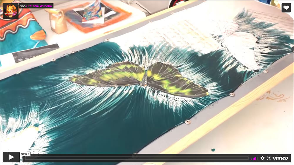 Seidenmalerei Onlinekurs mit Künstlerin Stefanie Wilhelm - becomePro Seidenmalerei Onlinekurs mit Künstlerin Stefanie Wilhelm - becomePro