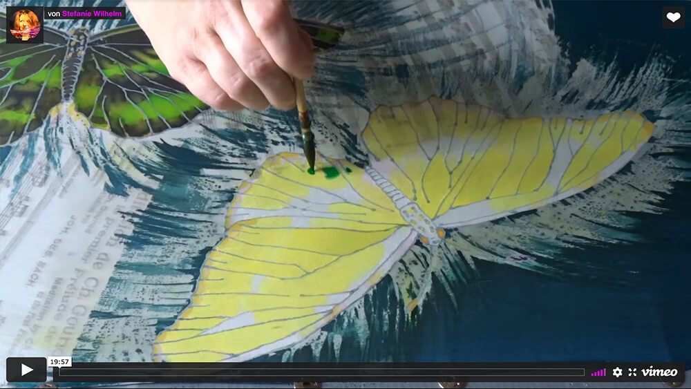 Seidenmalerei Onlinekurs mit Künstlerin Stefanie Wilhelm - becomePro Seidenmalerei Onlinekurs mit Künstlerin Stefanie Wilhelm - becomePro