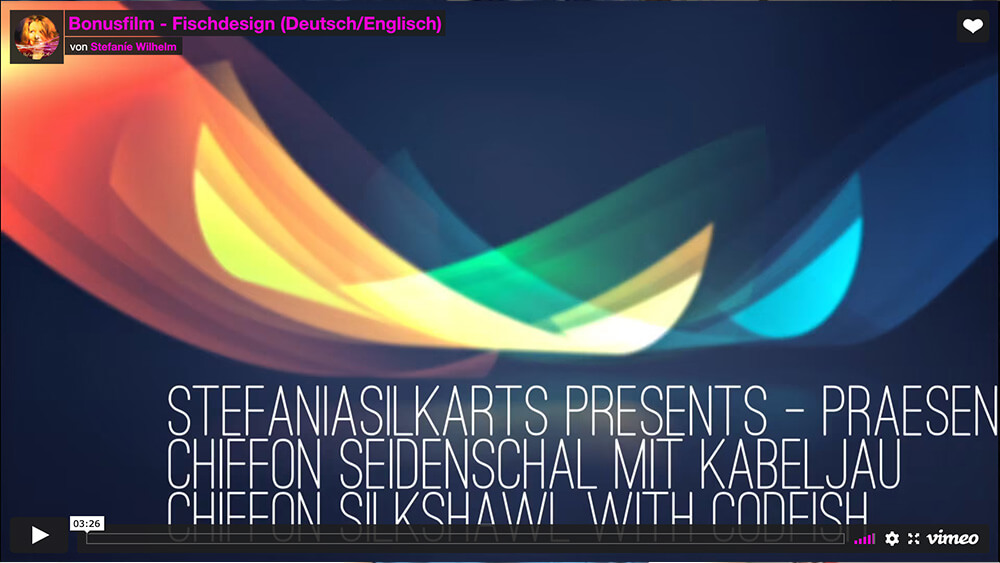 Seidenmalerei Onlinekurs mit Künstlerin Stefanie Wilhelm - becomePro Seidenmalerei Onlinekurs mit Künstlerin Stefanie Wilhelm - becomePro