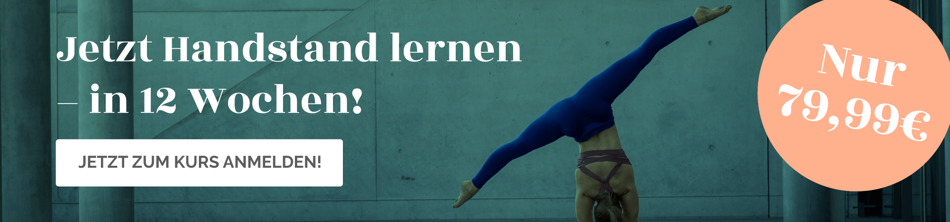 Handstand lernen in 12 Wochen - Onlinekurs von Caro Upsidedown - becomePro