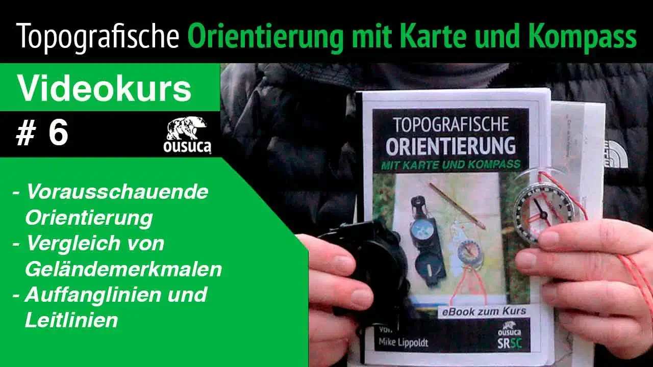 Topografische Orientierung mit Karte und Kompass lernen - kompletter Videokurs - becomePro Topografische Orientierung mit Karte und Kompass lernen - kompletter Videokurs - becomePro