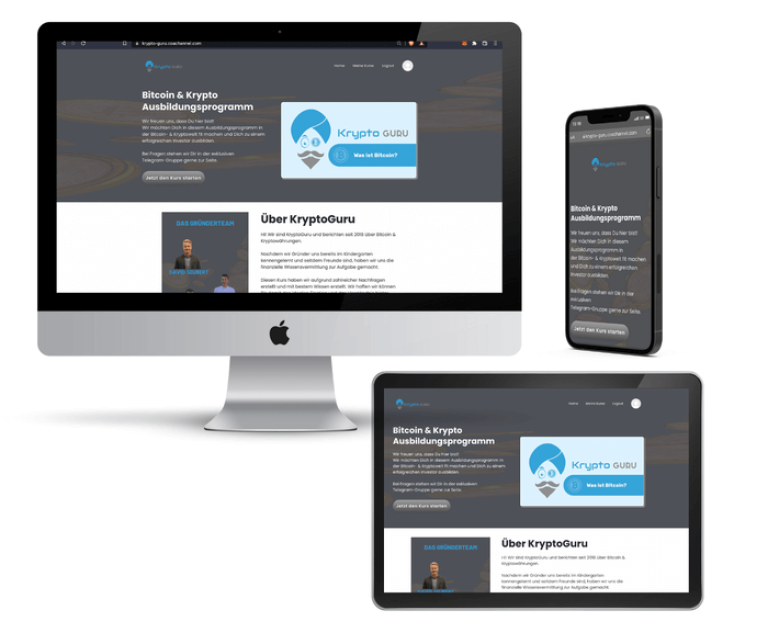 Krypto Guru Ausbildungsprogramm - Werde erfolgreicher Bitcoin & Krypto Investor