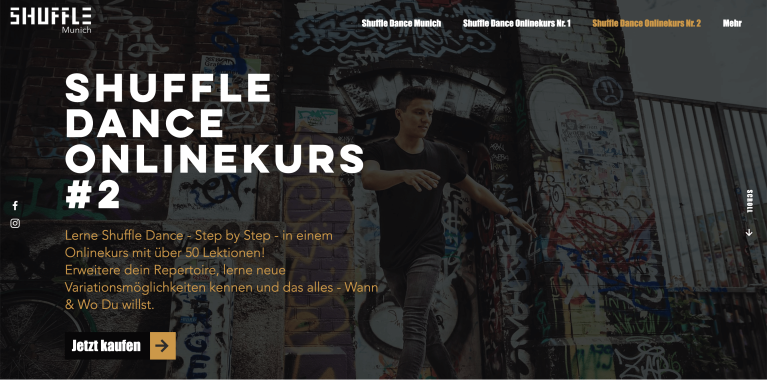 Shuffle Dance Onlinekurs #2 - Fortgeschrittene
