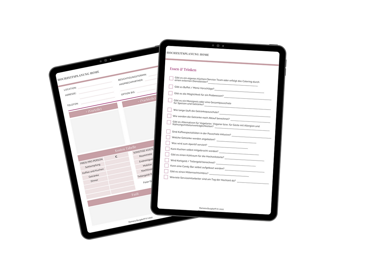 Der leichte Start in Eure Hochzeitsplanung - Onlinekurs mit Ramona Burgdorff - becomePro