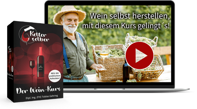"Kelter selber!" - Online-Ausbildung zum Hobby-Winzer