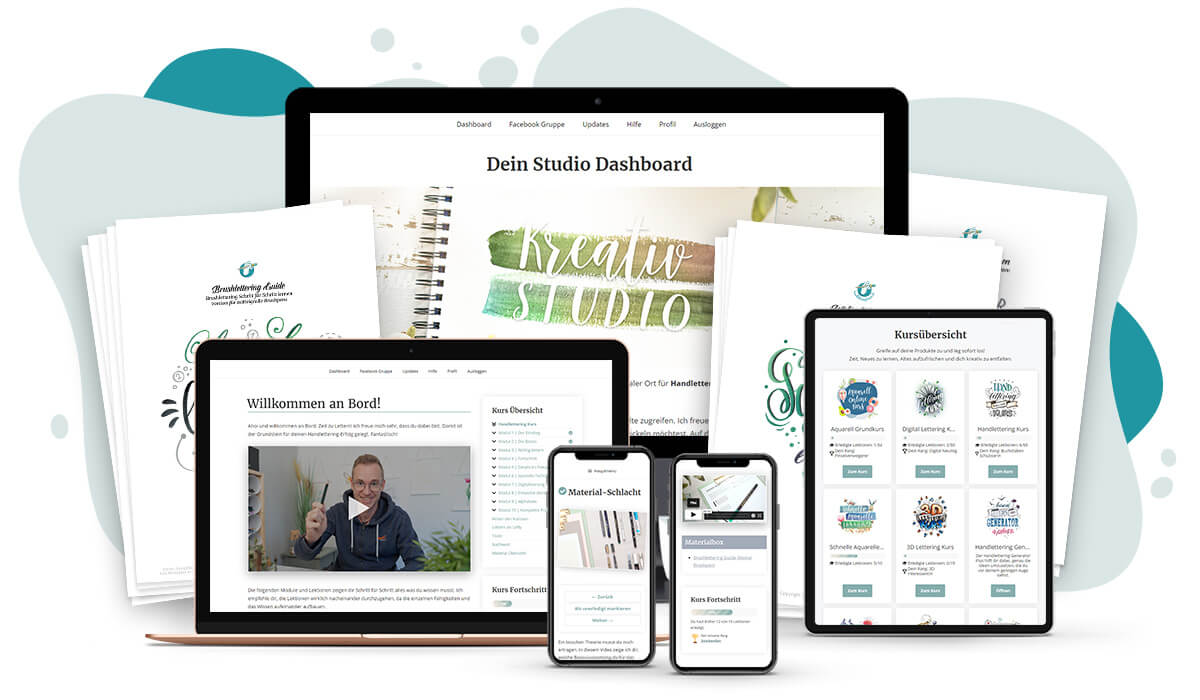 Handlettering Online Kurs mit Tino Ostrich - becomePro Handlettering Online Kurs mit Tino Ostrich - becomePro