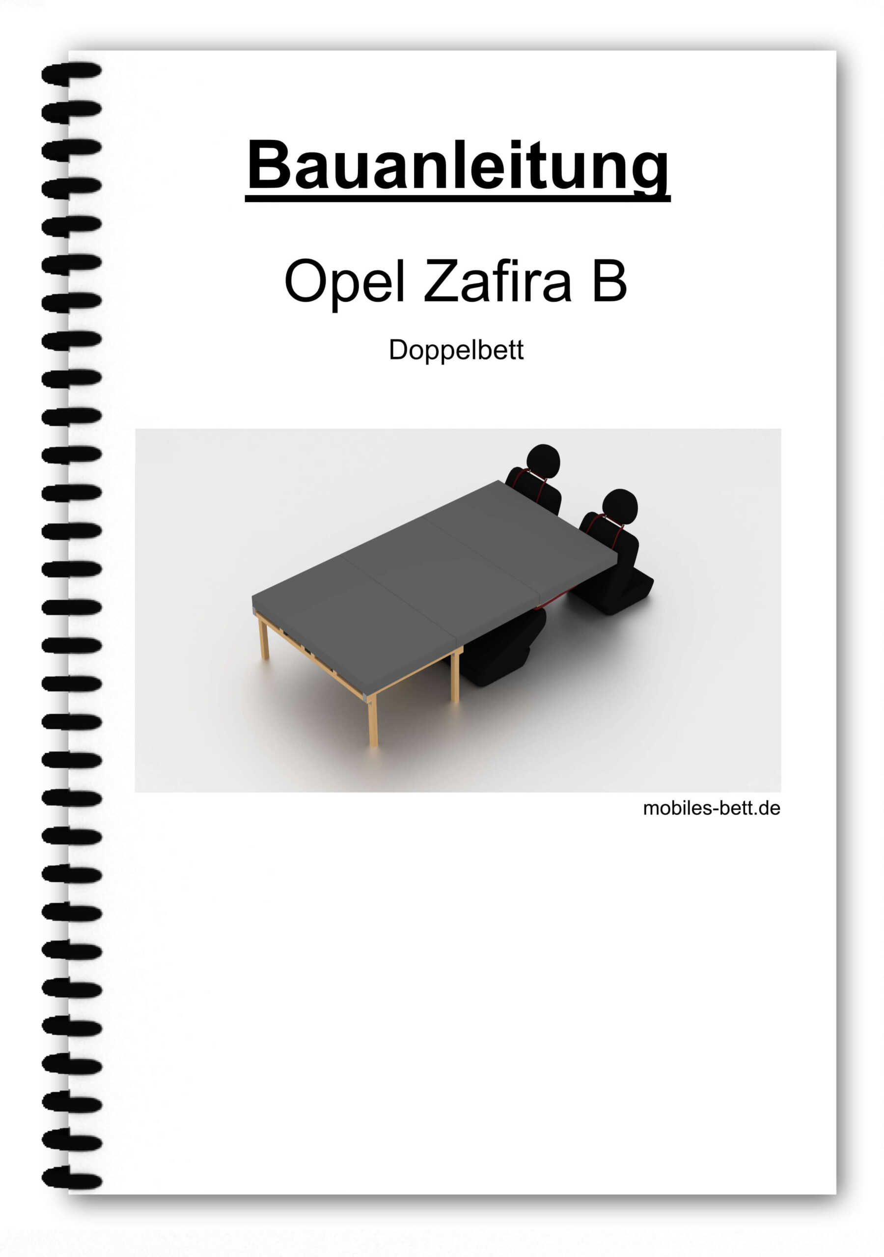 Bett für Opel Zafira B selbst bauen - Anleitung für Doppelbett - becomePro Bett für Opel Zafira B selbst bauen - Anleitung für Doppelbett - becomePro