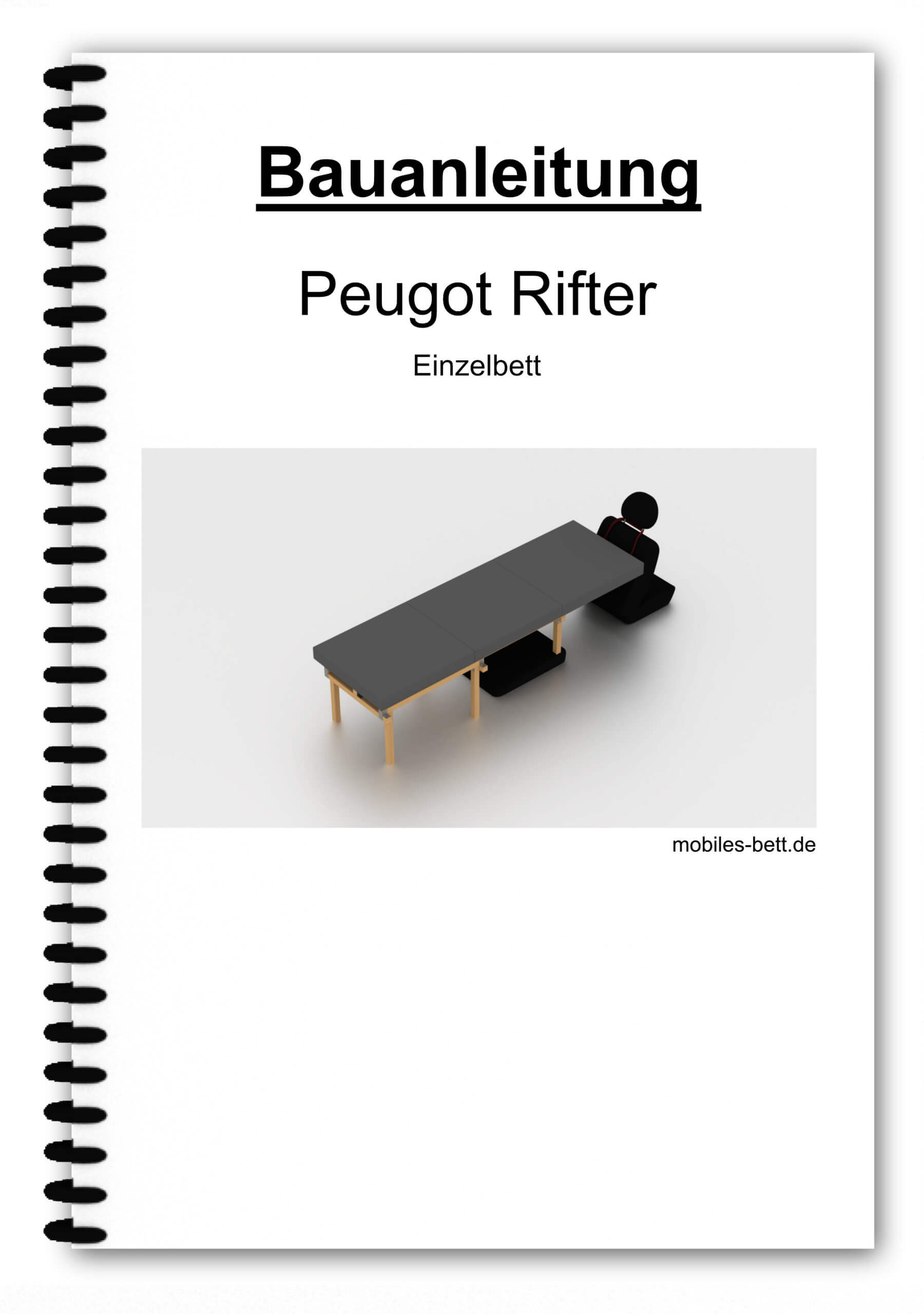 Bett für Peugeot Rifter selbst bauen - Anleitung für Einzel-, Doppel- und Kombi-Bett - becomePro Bett für Peugeot Rifter selbst bauen - Anleitung für Einzel-, Doppel- und Kombi-Bett - becomePro