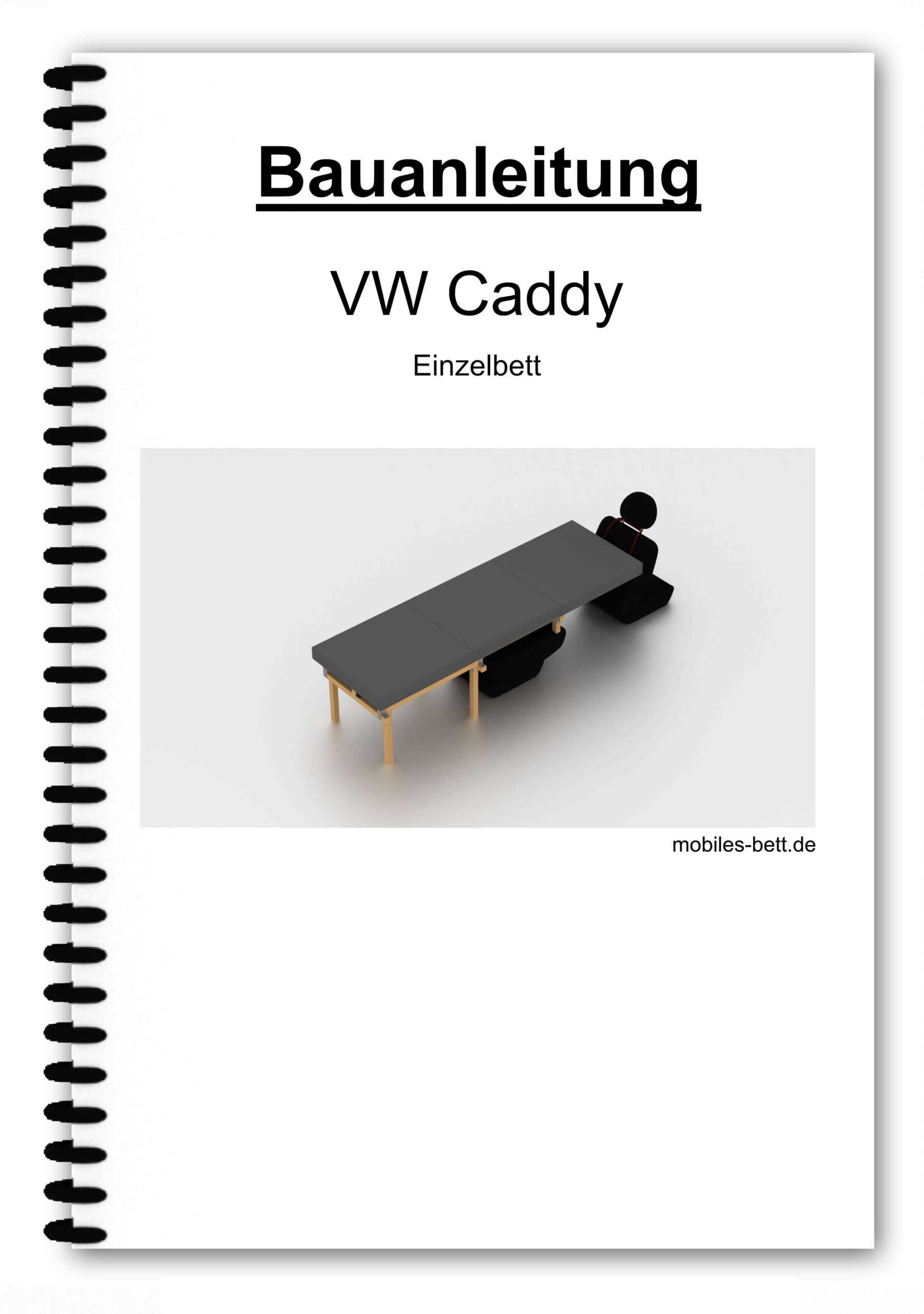 Bett für VW Caddy III selbst bauen - Anleitung für Einzel-, Doppel- und Kombi-Bett - becomePro Bett für VW Caddy III selbst bauen - Anleitung für Einzel-, Doppel- und Kombi-Bett - becomePro