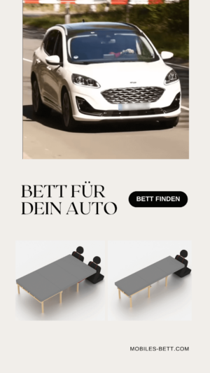 Bett für Ford Kuga II selbst bauen - Anleitung für Doppelbett - becomePro