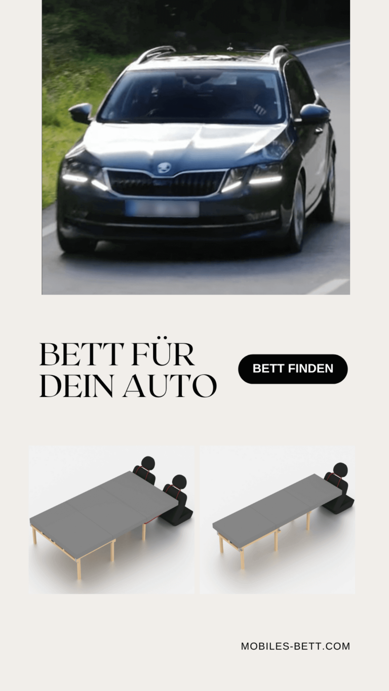 Bett für Skoda Octavia III selbst bauen - Anleitung für Doppelbett