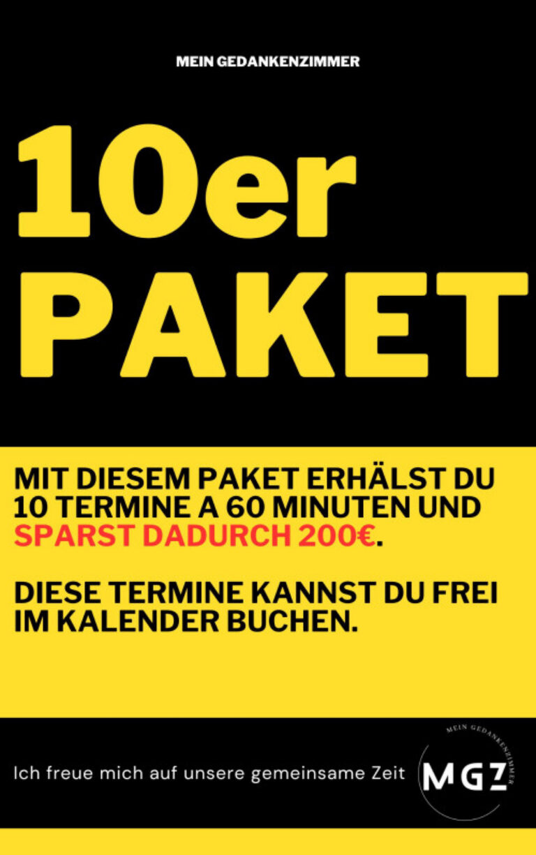 10er Spar Paket – Psychologische Beratung
