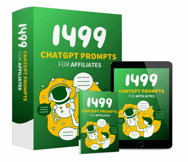 1499 ChatGPT Prompts für Affiliates