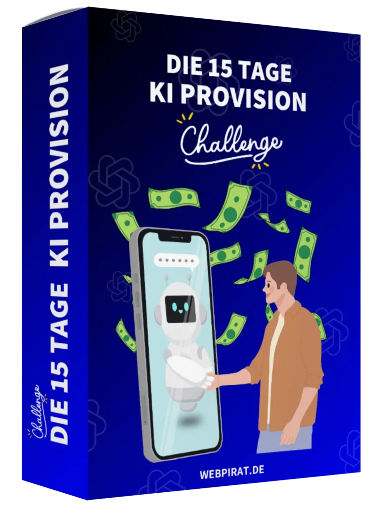 15 Tage KI Provision Challenge – E-Book zum Affiliate-Marketing