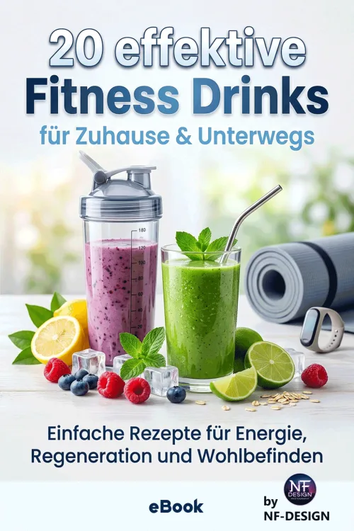 20 effektive Fitness Drinks für Zuhause & Unterwegs