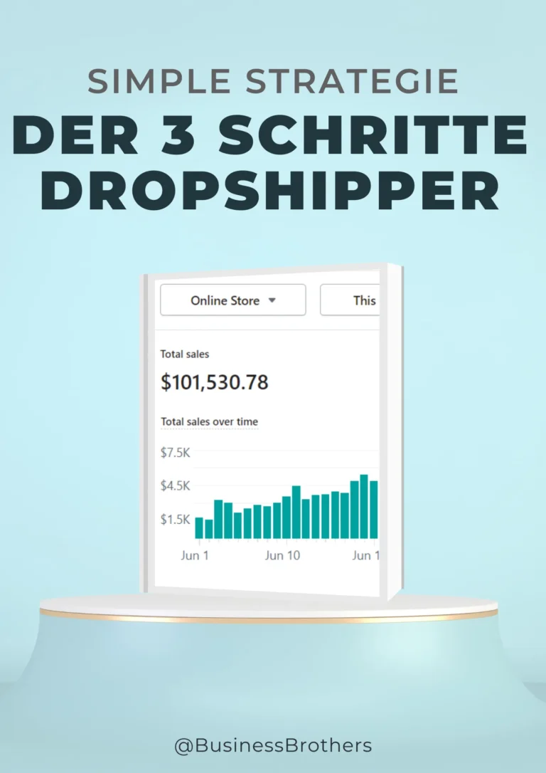 3 Schritte Dropshipper – Dropshipping-Videokurs von Fabian Schönau