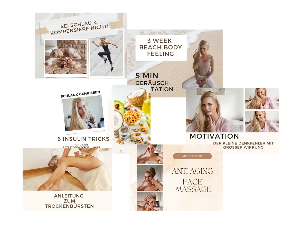 3 Week Beach Body Feeling – Fitness-Videokurs für Frauen 1 3 Week Beach Body Feeling – Videokurs für Fitnessprogramme