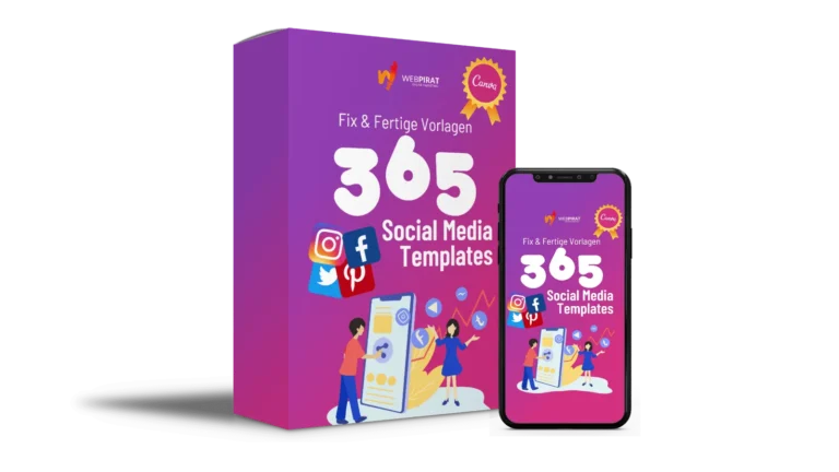 365 Fix & Fertige Social Media Vorlagen