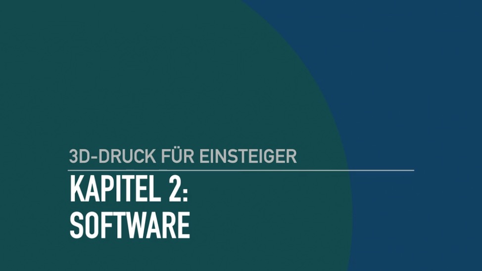 Abstraktes Hintergrund-Design in Dunkelgrün und Blau mit Kapitel-Überschrift