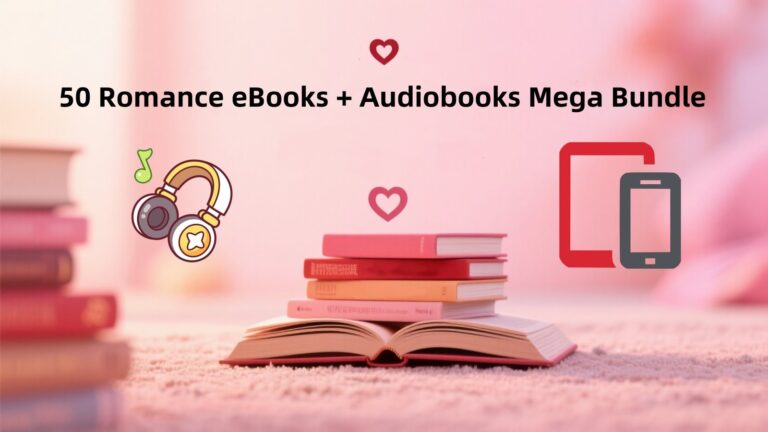 50 Romance eBooks + Audiobooks von PawOps Studio
