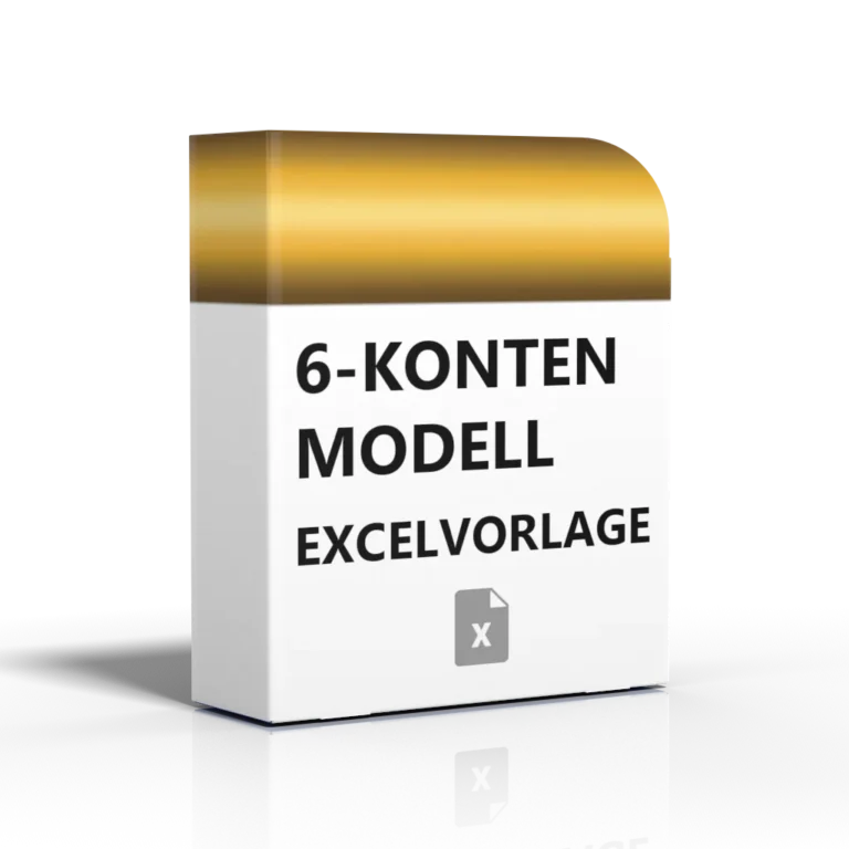 6-Konten-Modell Excelvorlage – Budgetplanung mit Videoanleitung