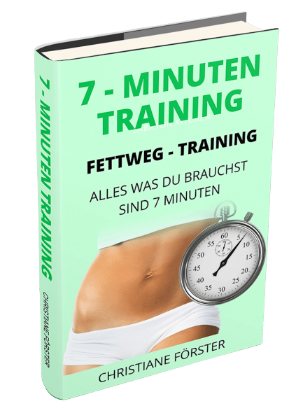 E-Book-Cover grün mit Stoppuhr, Trainingsanleitung