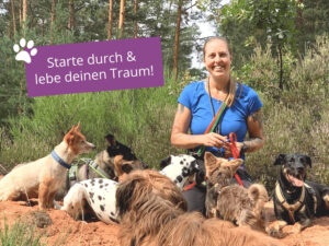 E-Book Tipps für Dogwalker von Anne Rosengrün auf Tablet