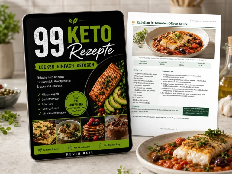 99 Keto-Rezepte – Keto-Kochbuch als E-Book