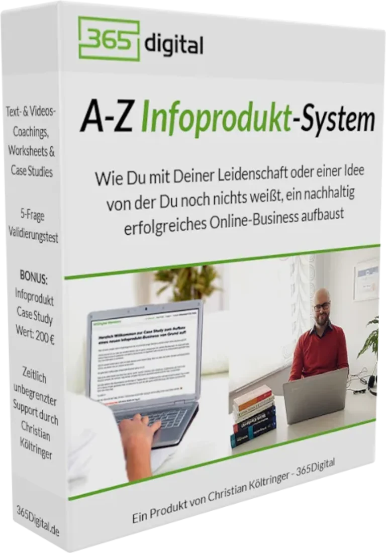 A-Z Infoprodukt-System – Kurs zur Infoprodukt-Erstellung