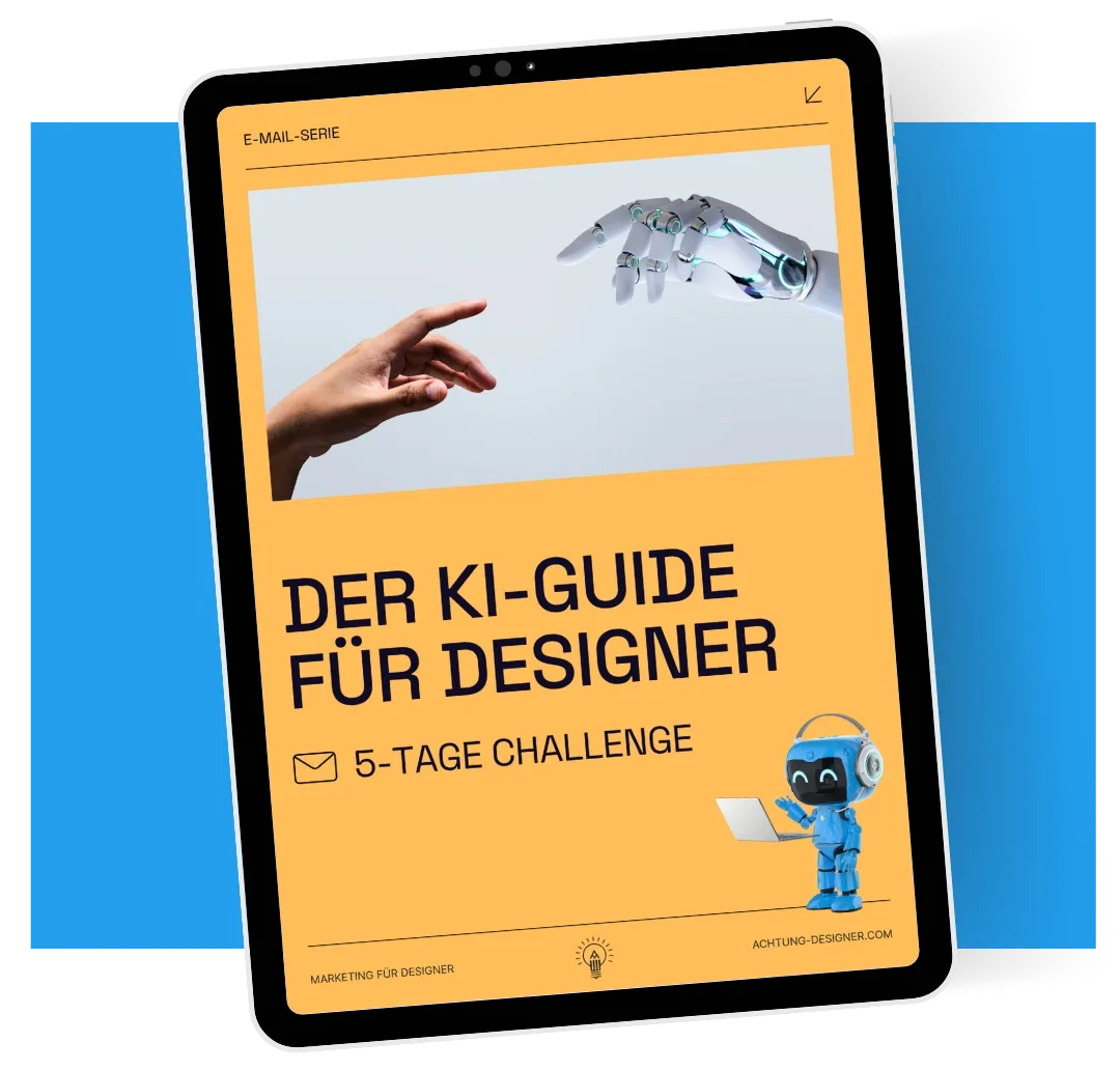Grafik: Marketing in 5 Minuten täglich: Der KI-Guide für Designer