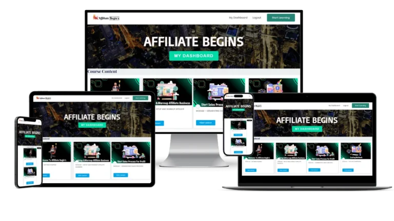Affiliate Begin's – Videokurs Provisionsmarketing
