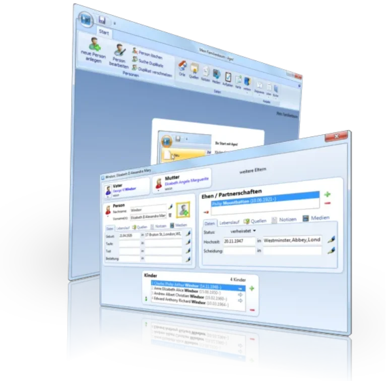 Ages! – Software zur Ahnenforschung von Jörn Daub e.K. (Daubnet)