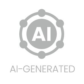 AI-Generated Logo mit Kreis und Schriftzug