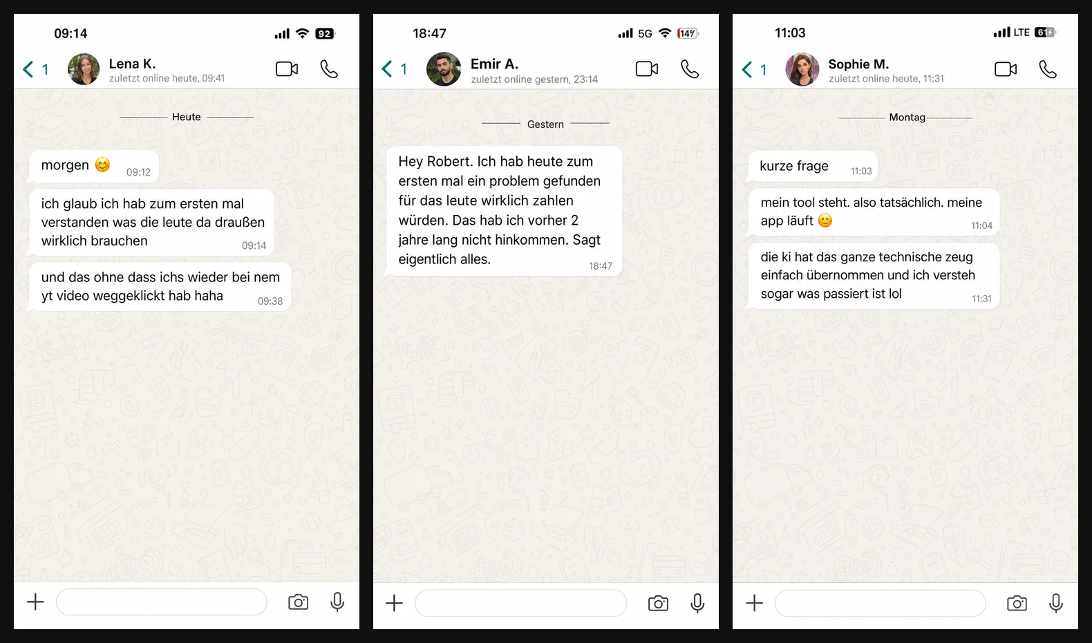 WhatsApp Erfahrungen vom VCM Blueprint – Teil 1